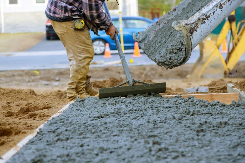 Concrete Parking Lot Repair 1